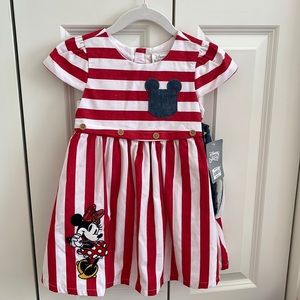 Red, white and blue Minnie Mouse dress